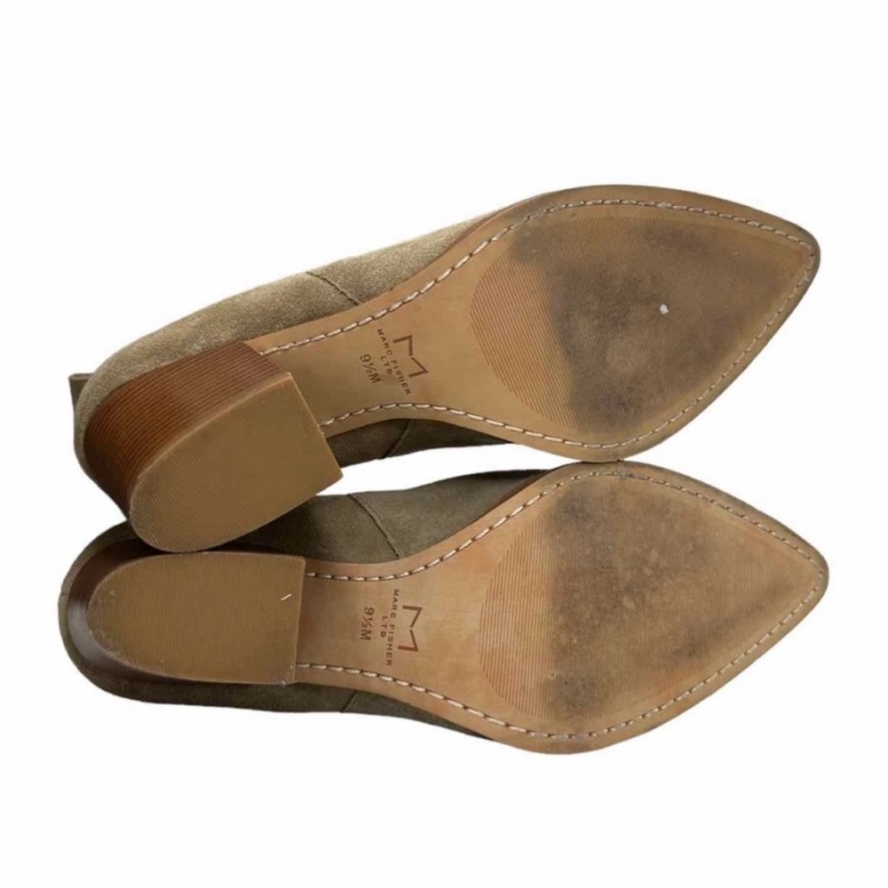 Marc Fisher Matter Block Heel Booties - Picture 6 of 8